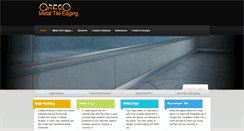 Desktop Screenshot of metaltileedging.com